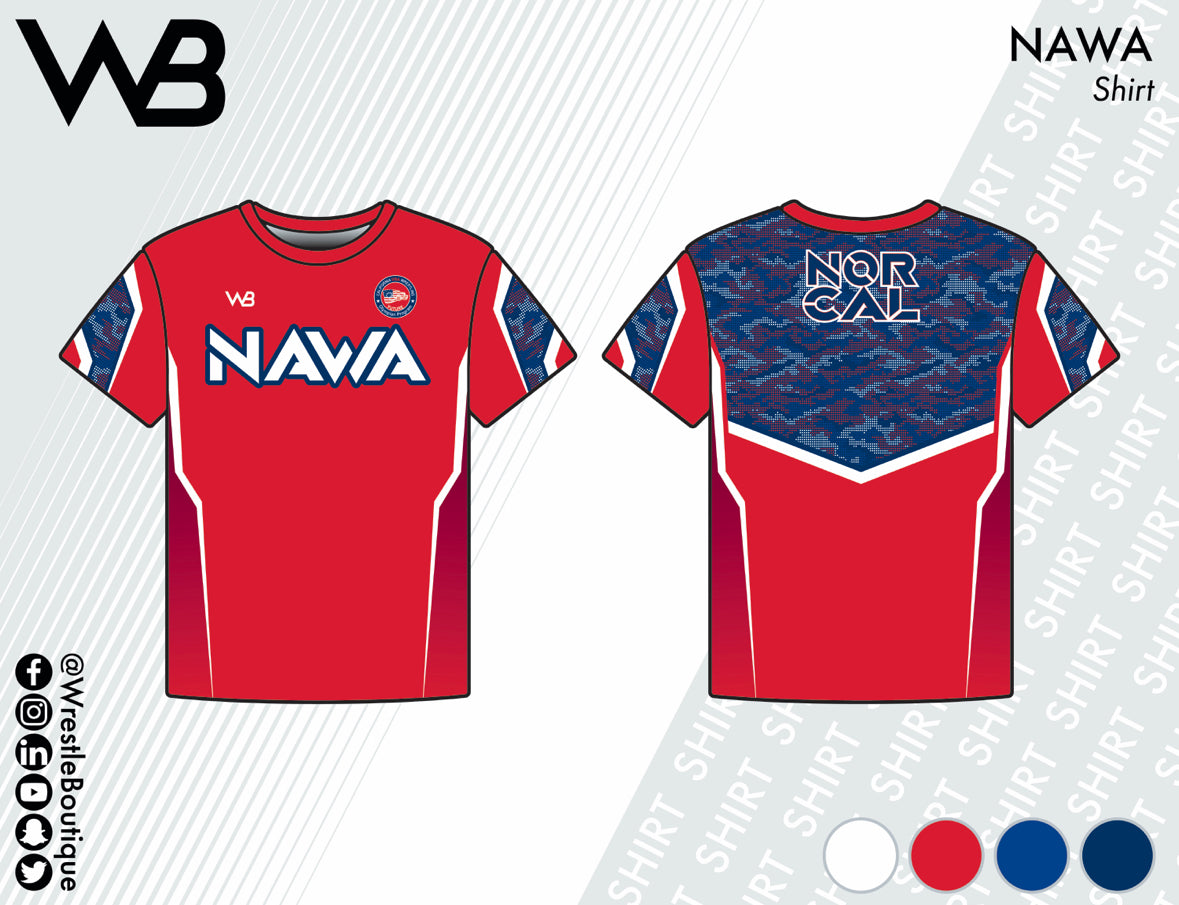 NAWA Wrestling T-Shirt - Wrestle Boutique
