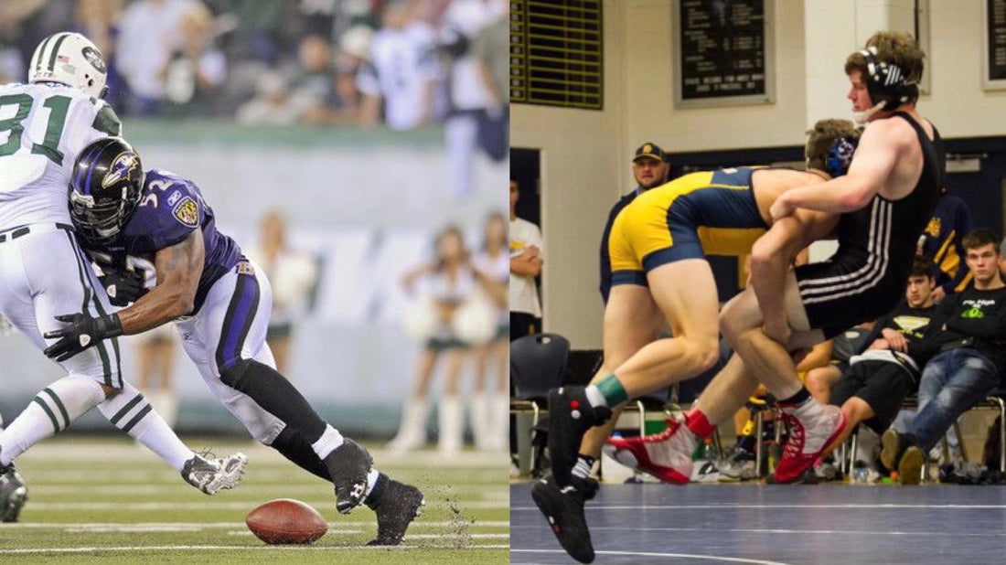 Wrestler's on the Gridiron