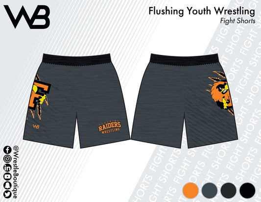 Flushing Wrestling MMA Shorts - Wrestle Boutique