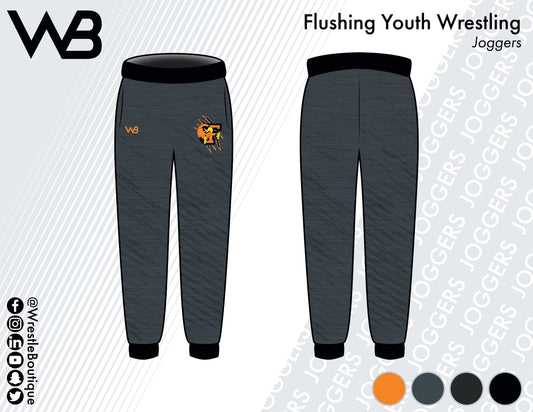 Flushing Wrestling Joggers - Wrestle Boutique